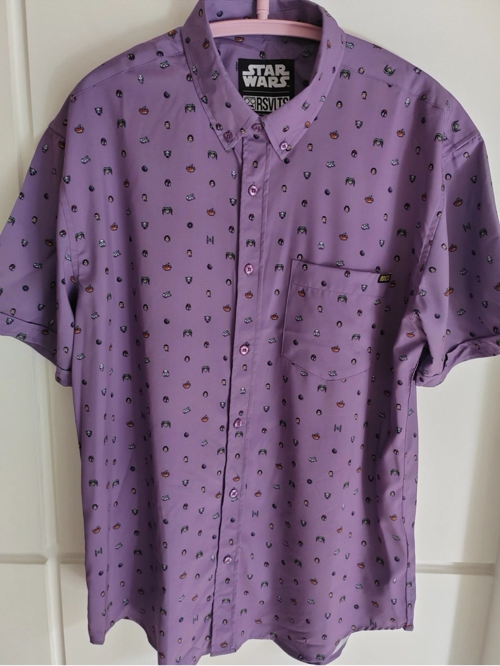 L - RSVLTS Mens Star Wars Lil Rebels FanX Salt Lake Exclusive Purple